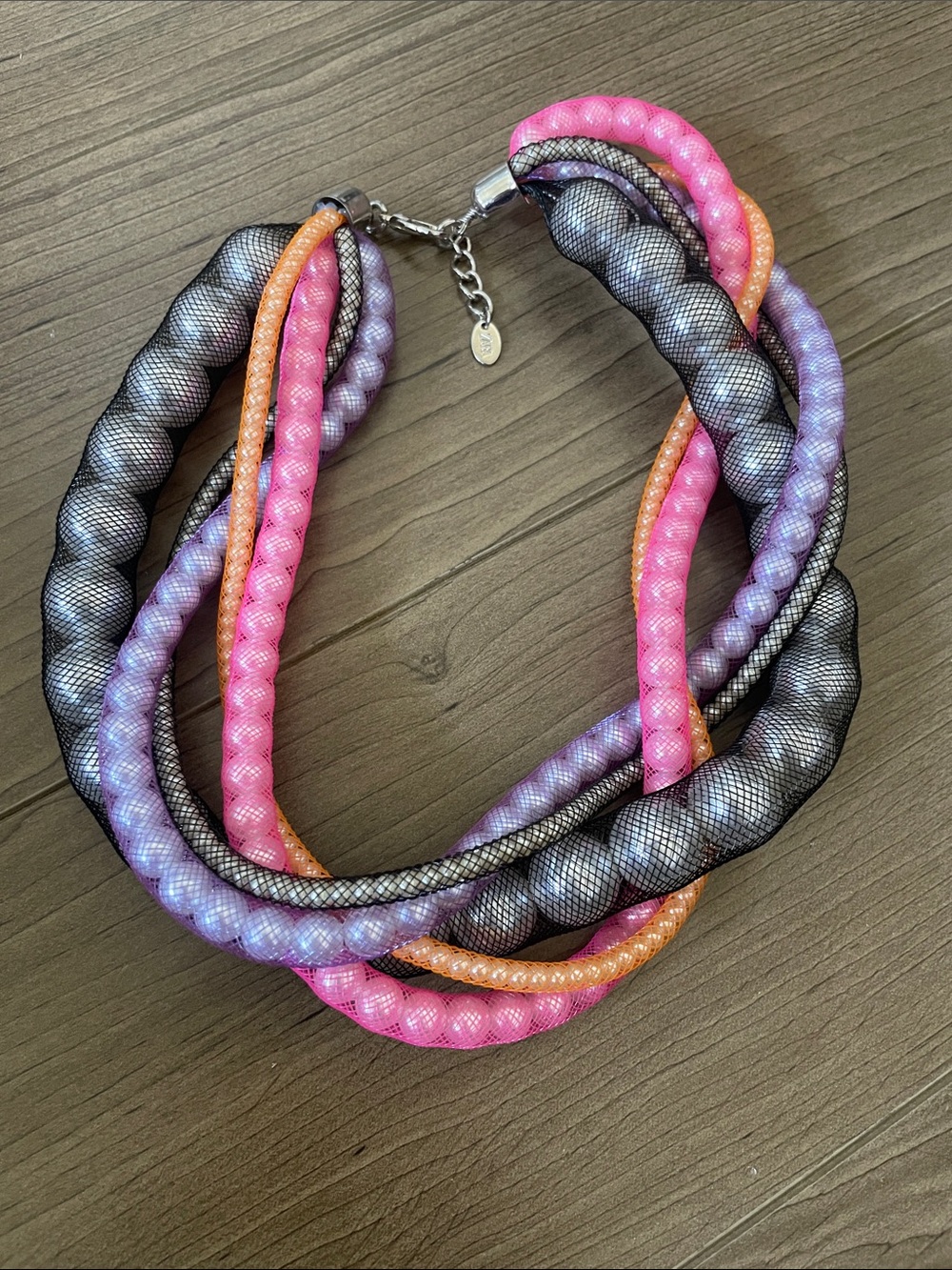 Zara Multicolored / Multistrand Pearl Necklace Brand New